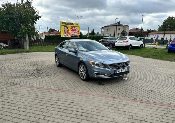 Volvo S60 cena 68900 przebieg: 128000, rok produkcji 2018 z Łapy małe 79